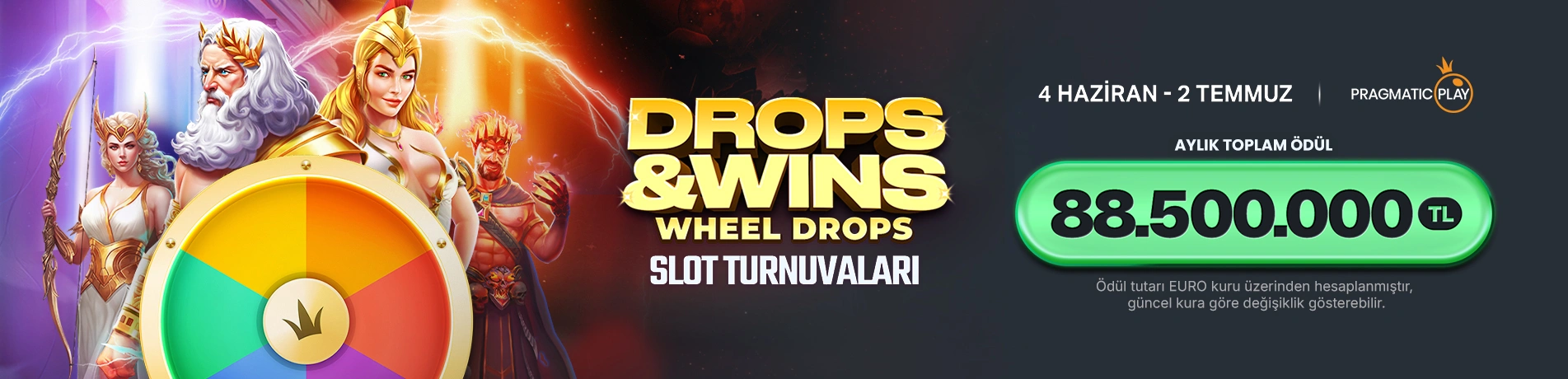 wheel drops pragmatic